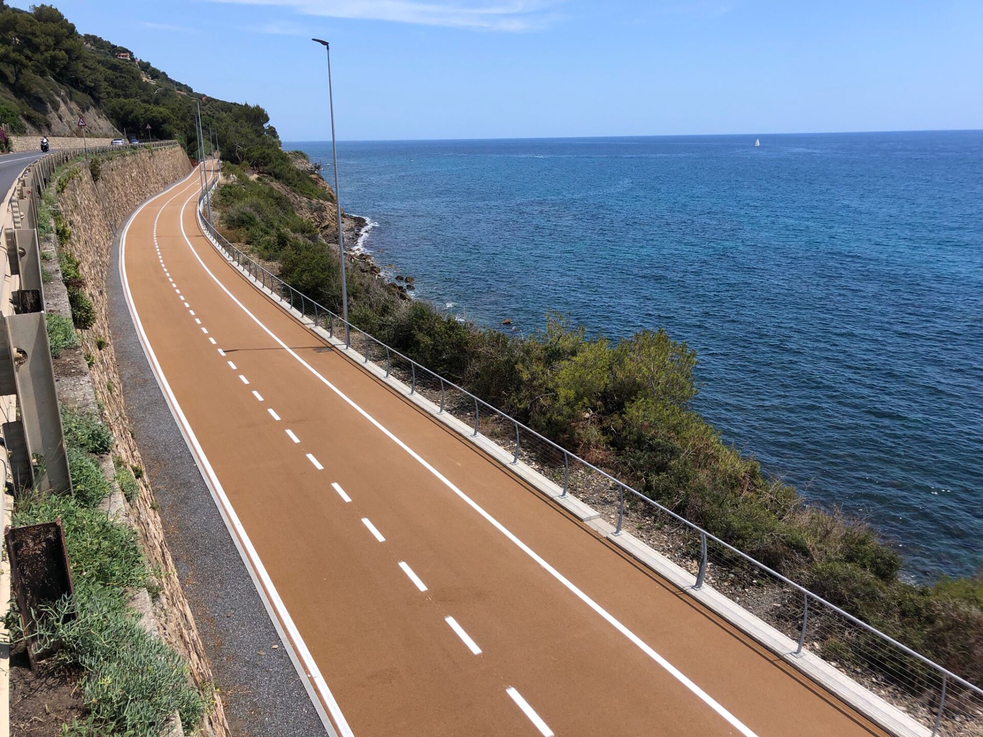 Riviera cycle path